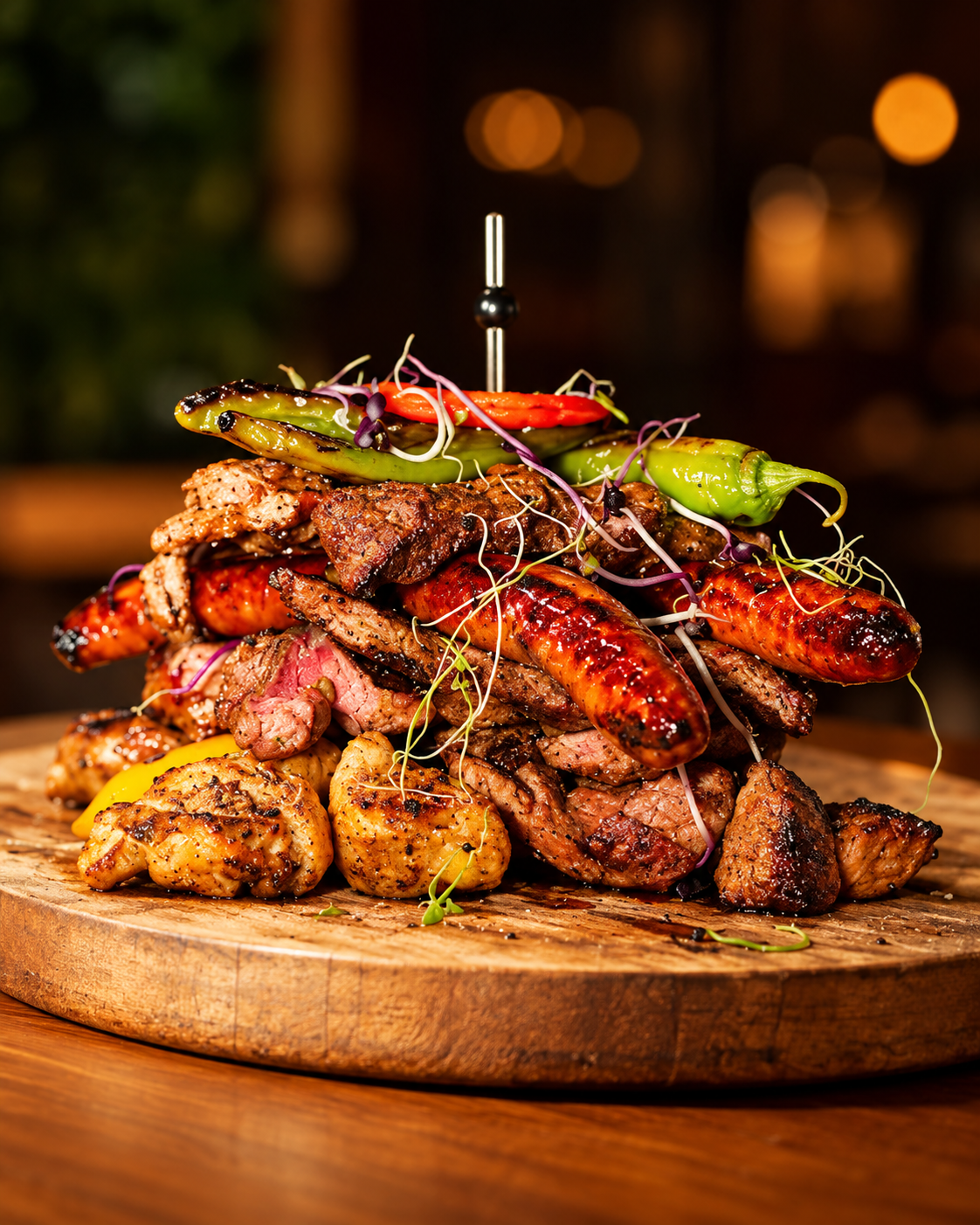 Tour de grillades gourmandes à partager